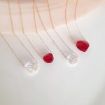 گردنبند قلب سواروسکی