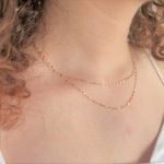 زنجیر پولکی طلا - Image 5