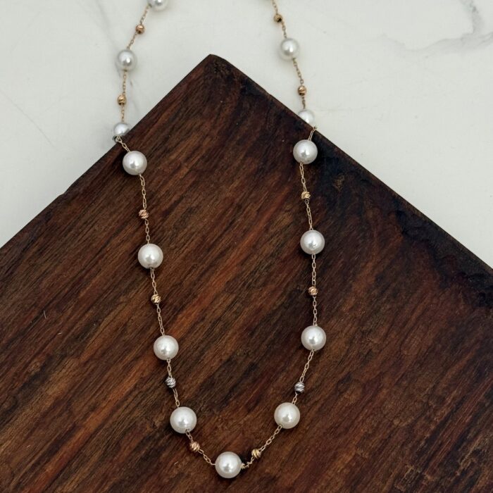 گردنبند مروارید البرنادو بزرگ - Image 4