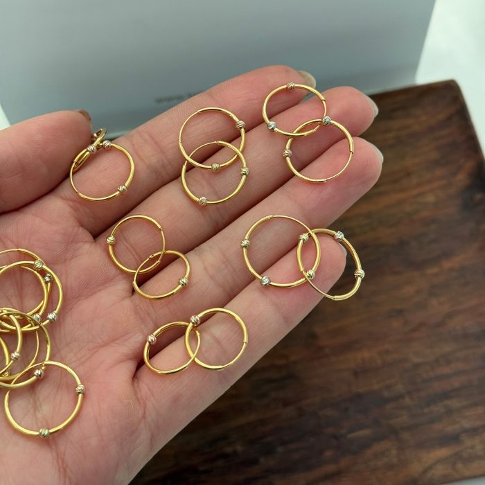 گوشواره حلقه ای  البرنادو - Image 2