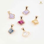 آویز سواروسکی پروانه