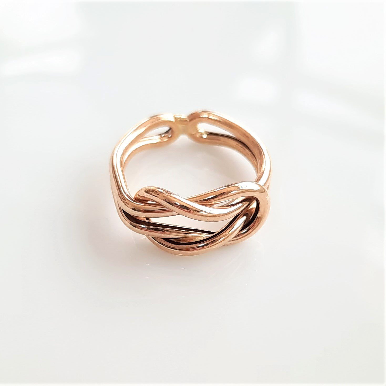 20230626_110505 انگشتر طلا گره - Image 1