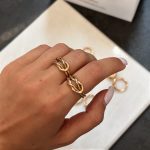 انگشتر طلا گره - Image 2