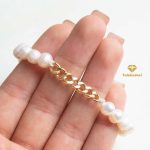 دستبند کارتی مروارید پرورشی - Image 3