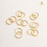 گوشواره طلا حلقه ای