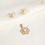 نیمست طلا دونه برف مرواریدی