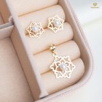 نیمست طلا دونه برف مرواریدی - Image 2