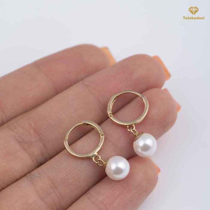 گوشواره روکو مروارید شل - Image 2