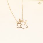 گردنبند طلا استیکر تولد