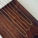 زنجیر طلا طنابی 1 میل