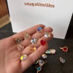 پلاک  قلب سواروسکی