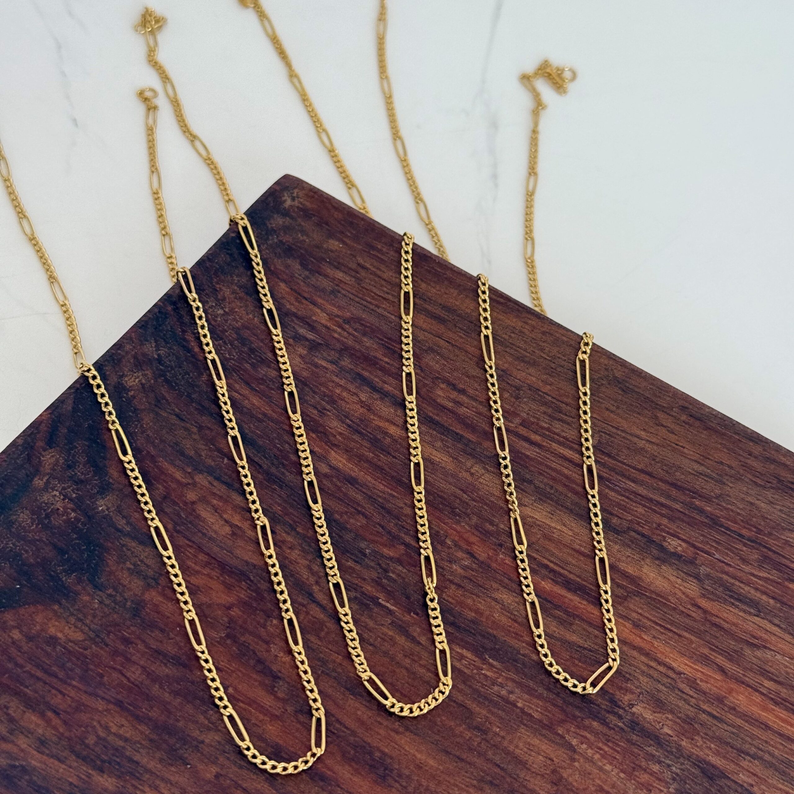 IMG_8459 زنجیر فیگارو 2 میل - Image 1