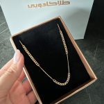 گردنبند  طلا کارتی زنجیری - Image 2