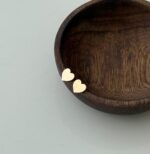 گوشواره میخی قلب لیزری