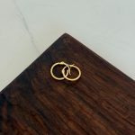 گوشواره حلقه ای ورساچ کد 08 - Image 2