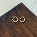 گوشواره حلقه ای لوکس کد 010