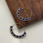 گوشواره حلقه ای میوکی کد 013