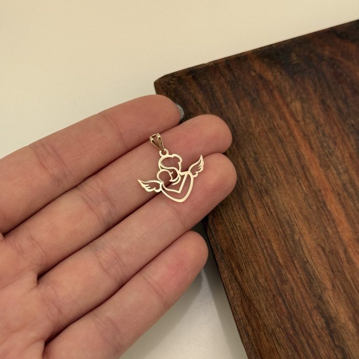 پلاک طلا مادر و فرزند - Image 2