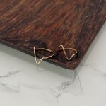 انگشتر طلا مینیمال هندسی کد 305