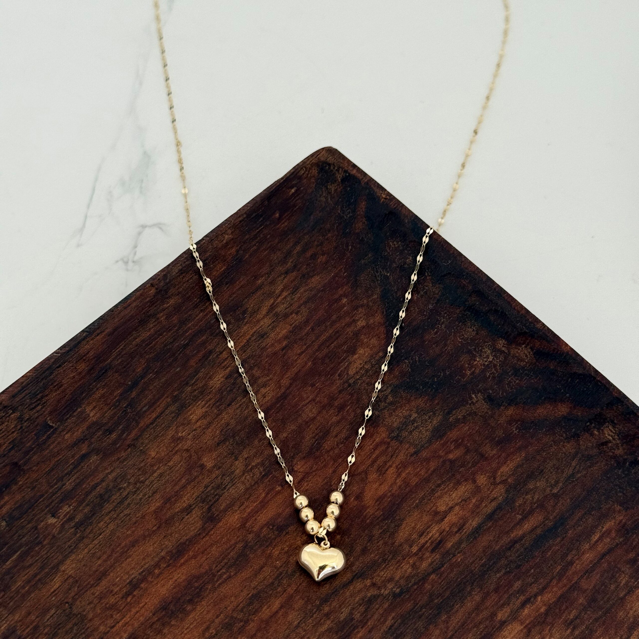 IMG_8987 (1) گردنبند قلب و گوی لوکس - Image 1