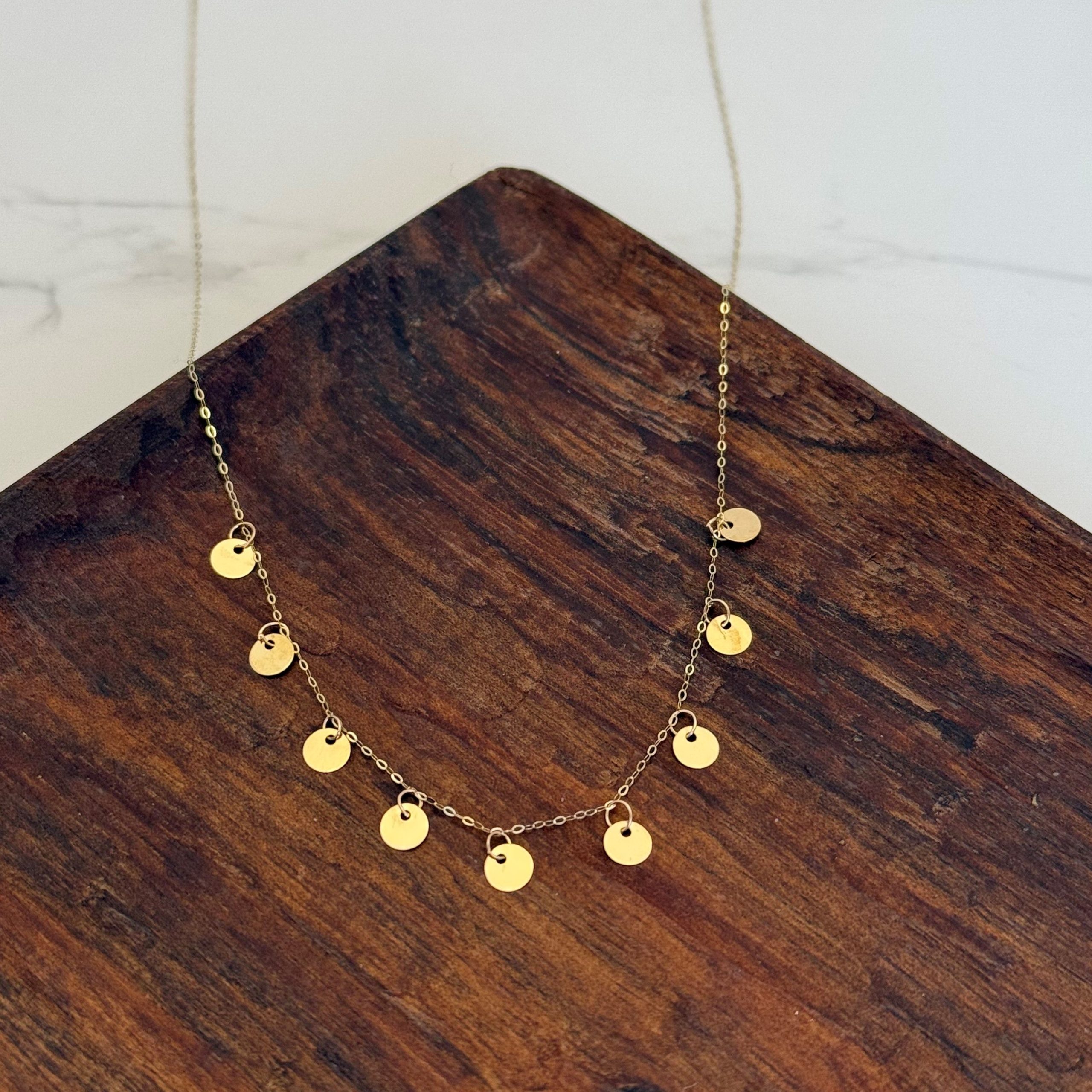 IMG_3537 گردنبند سکه ای طلا - Image 1