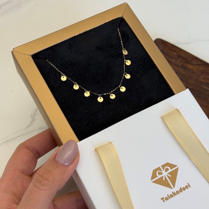 گردنبند سکه ای طلا - Image 2