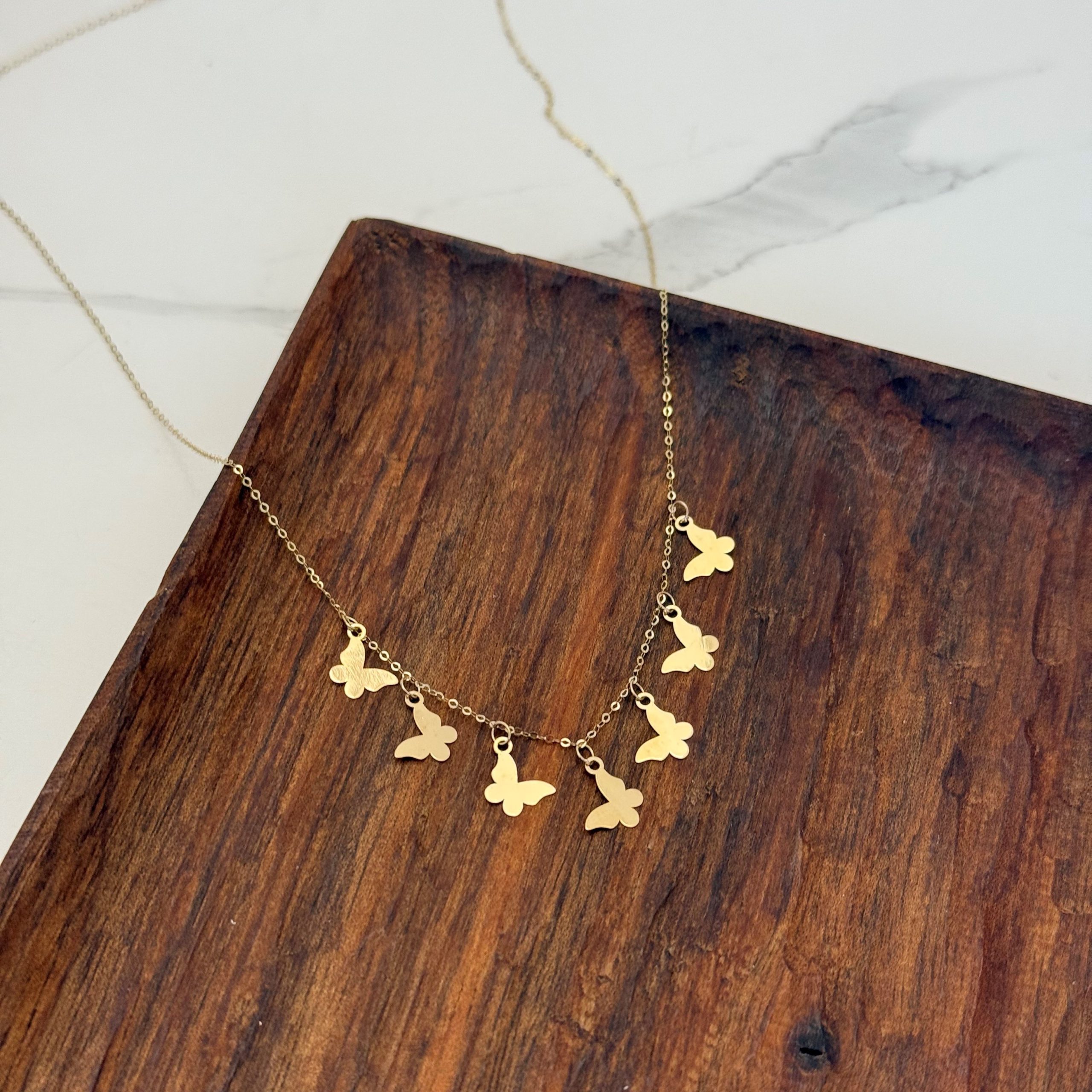 IMG_3557 گردنبند پروانه سکه ای - Image 1