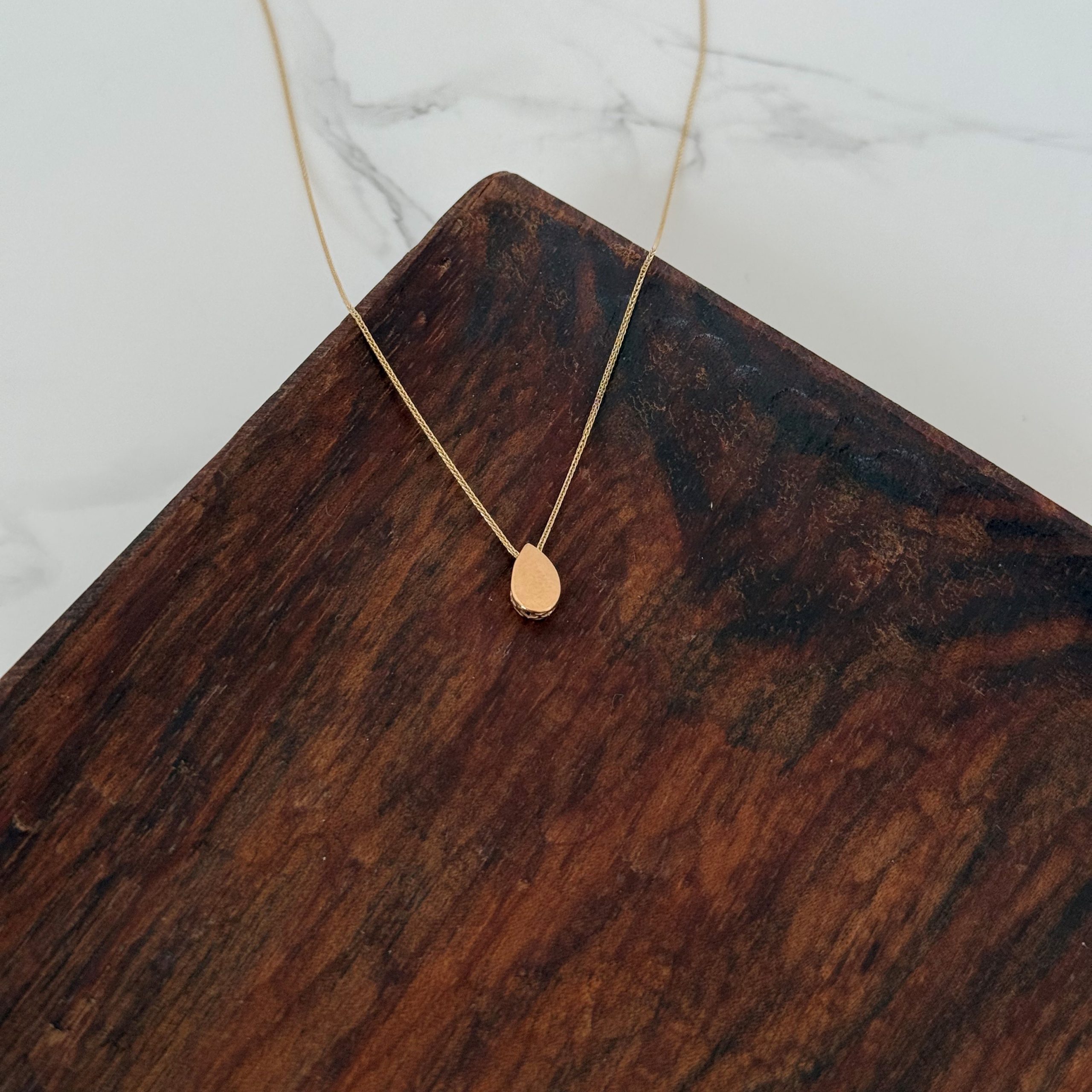 IMG_4033 گردنبند سه بعدی اشک کد 50 - Image 1