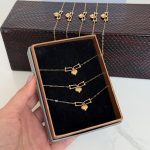 دستبند طلا تیفانی قلب دامله - Image 2