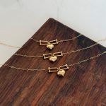 دستبند طلا تیفانی قلب دامله