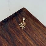 پلاک طلا لوتوس لیزری