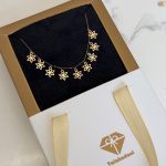 گردنبند گل سکه ای کد 750 - Image 3