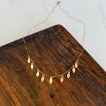 گردنبند سکه ای هندسی کد 759