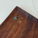 سنجاق طلا چشم نظر فرشته - Image 2