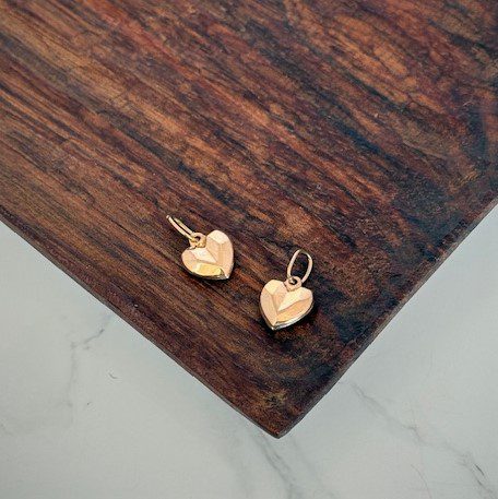 IMG_7979 پلاک طلا قلب اوریگامی - Image 1