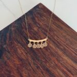 گردنبند لبخند سکه ای کد 808