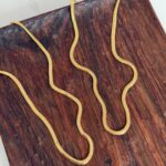 زنجیر طلا ماری 4 میل