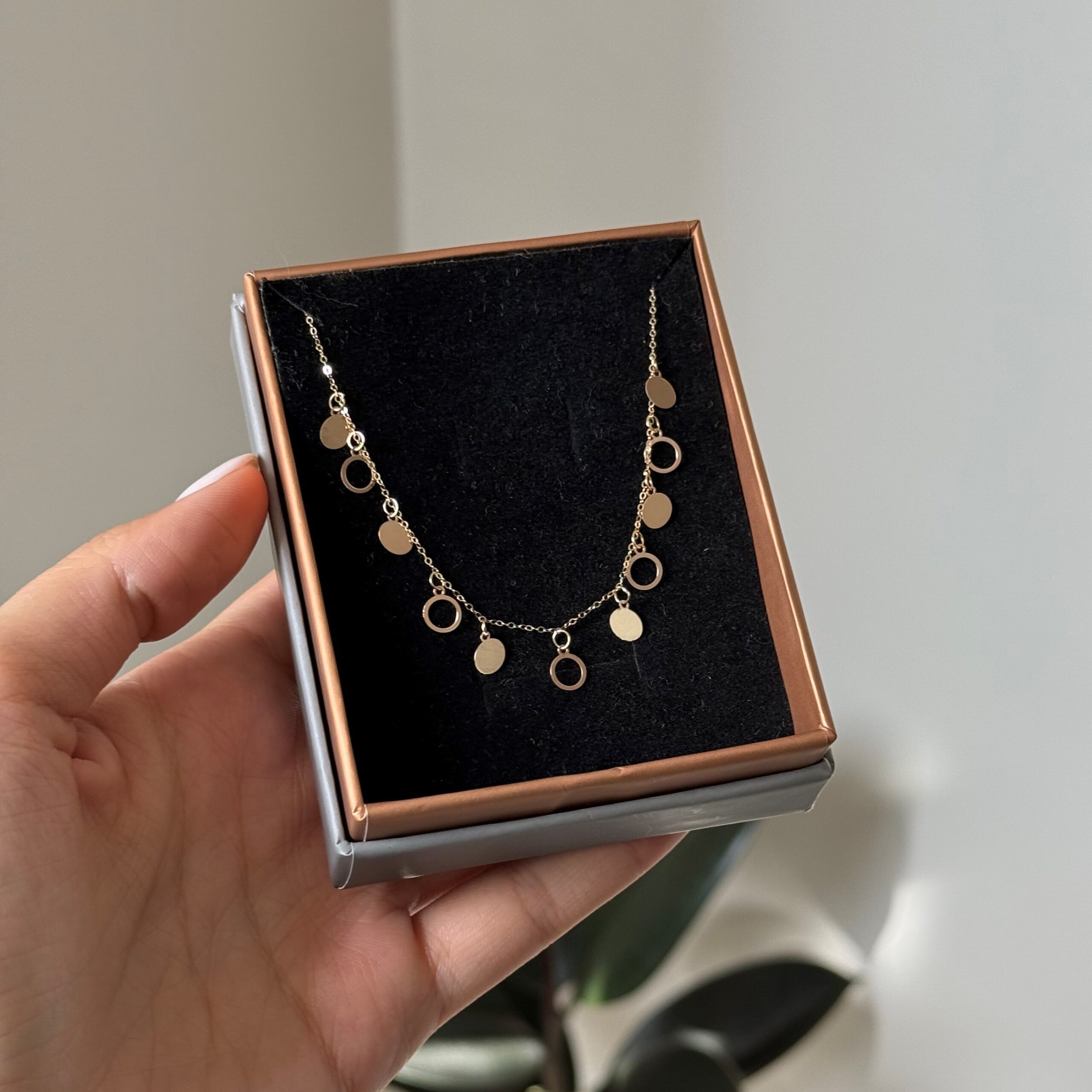 IMG_0434 گردنبند سکه ای دایره کد 860 - Image 1