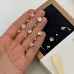 پیرسینگ ناف نگین دار