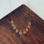 گردنبند سکه ای کد 762