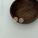 گوشواره میخی گل کد 253