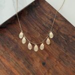 گردنبند طلا سکه ای کد 822