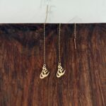 گوشواره بخیه ای عشق