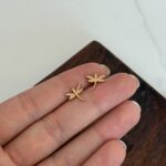 گوشواره میخی سنجاقک - Image 2