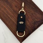 جاسوئیچی چرم و طلا طرح هیوندا