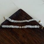 دستبند طلا مروارید البرنادو