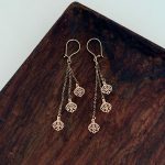 گوشواره سکه ای عصایی کد 107