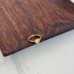 انگشتر طلا قلب تراش