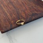 انگشتر طلا ستاره تراش