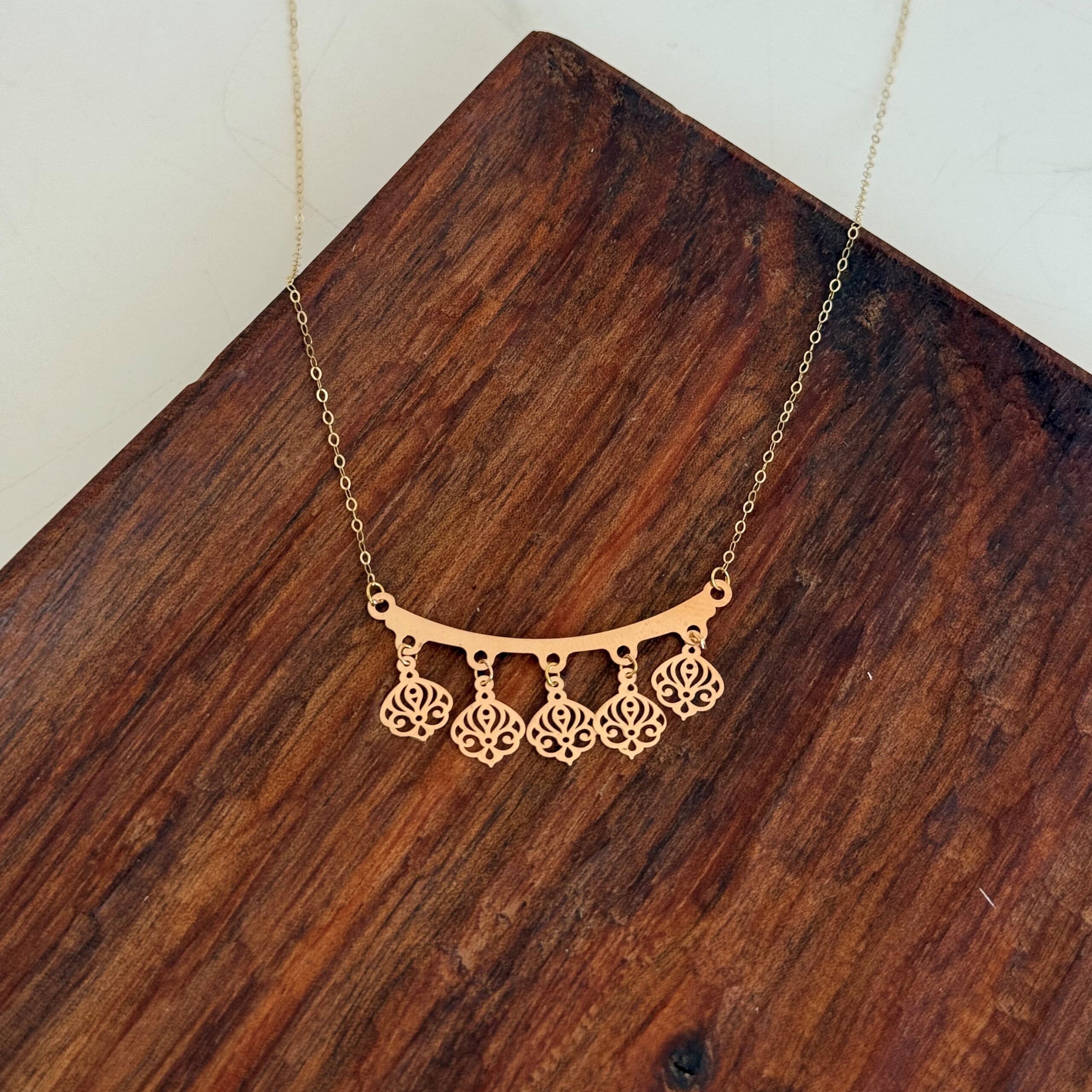 IMG_6509 گردنبند لبخند سکه ای 793 - Image 1